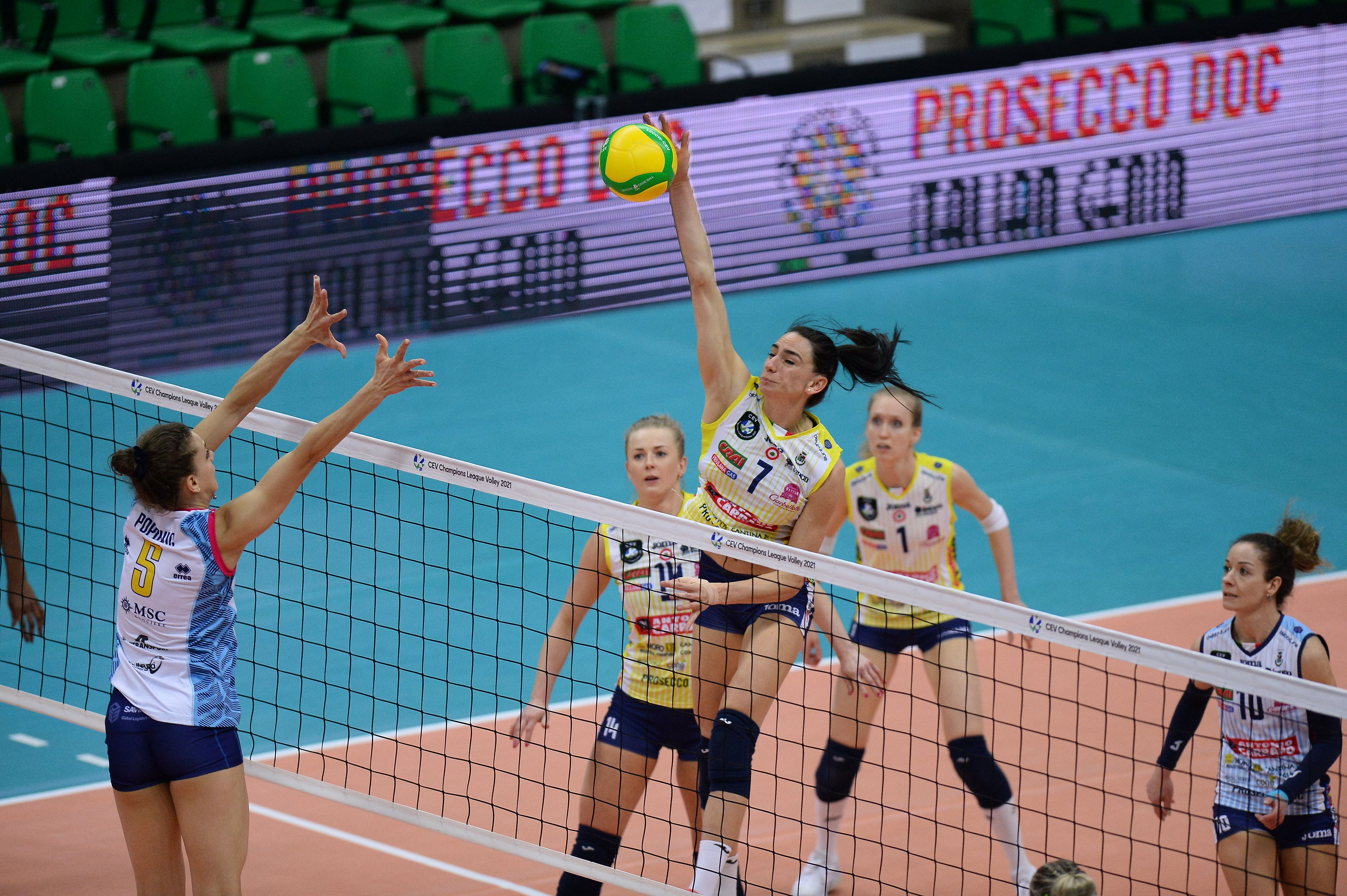 Champions League femminile: Novara e Conegliano volano in semifinale