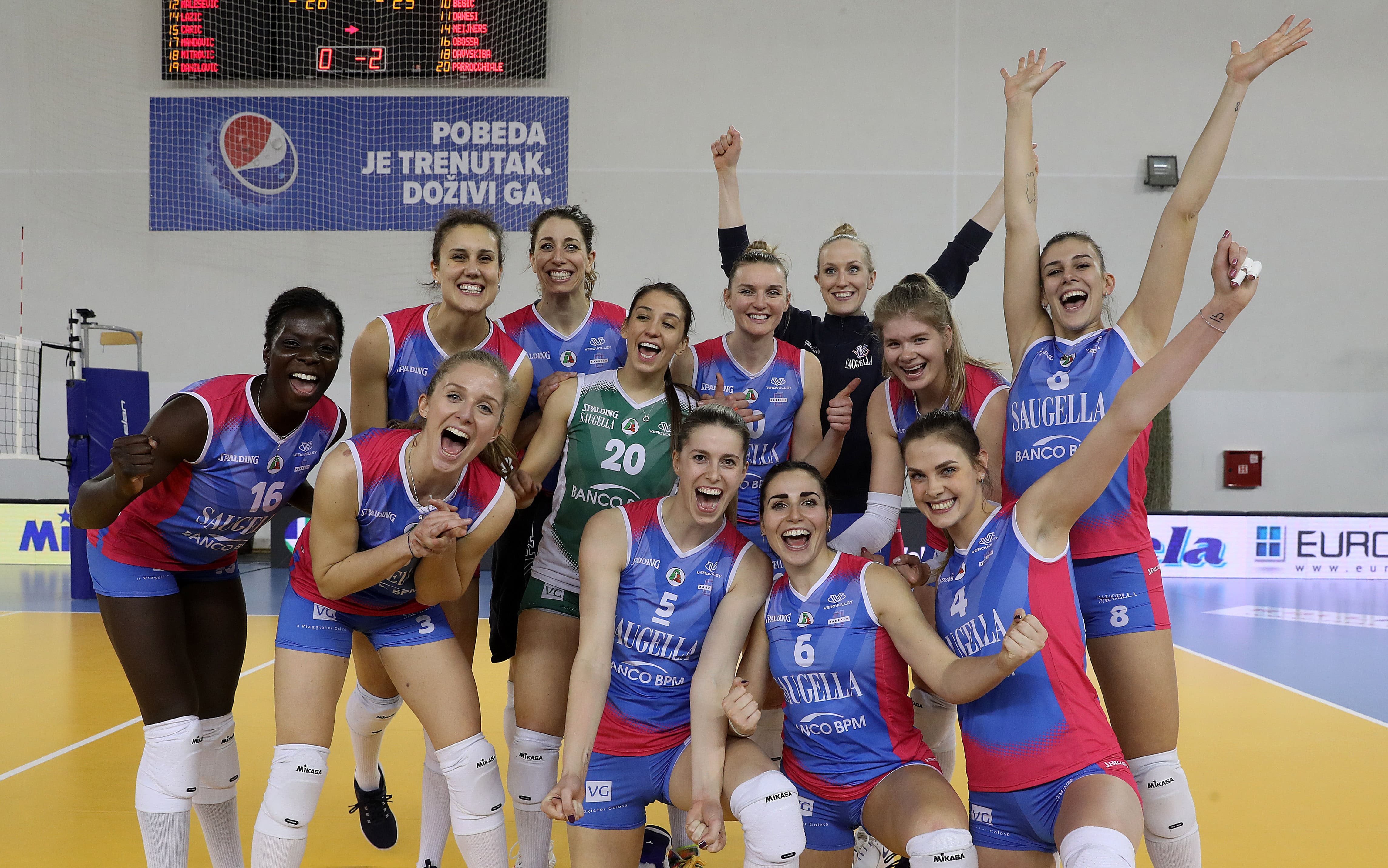 Cev Cup femminile: la Saugella Monza conquista la finale