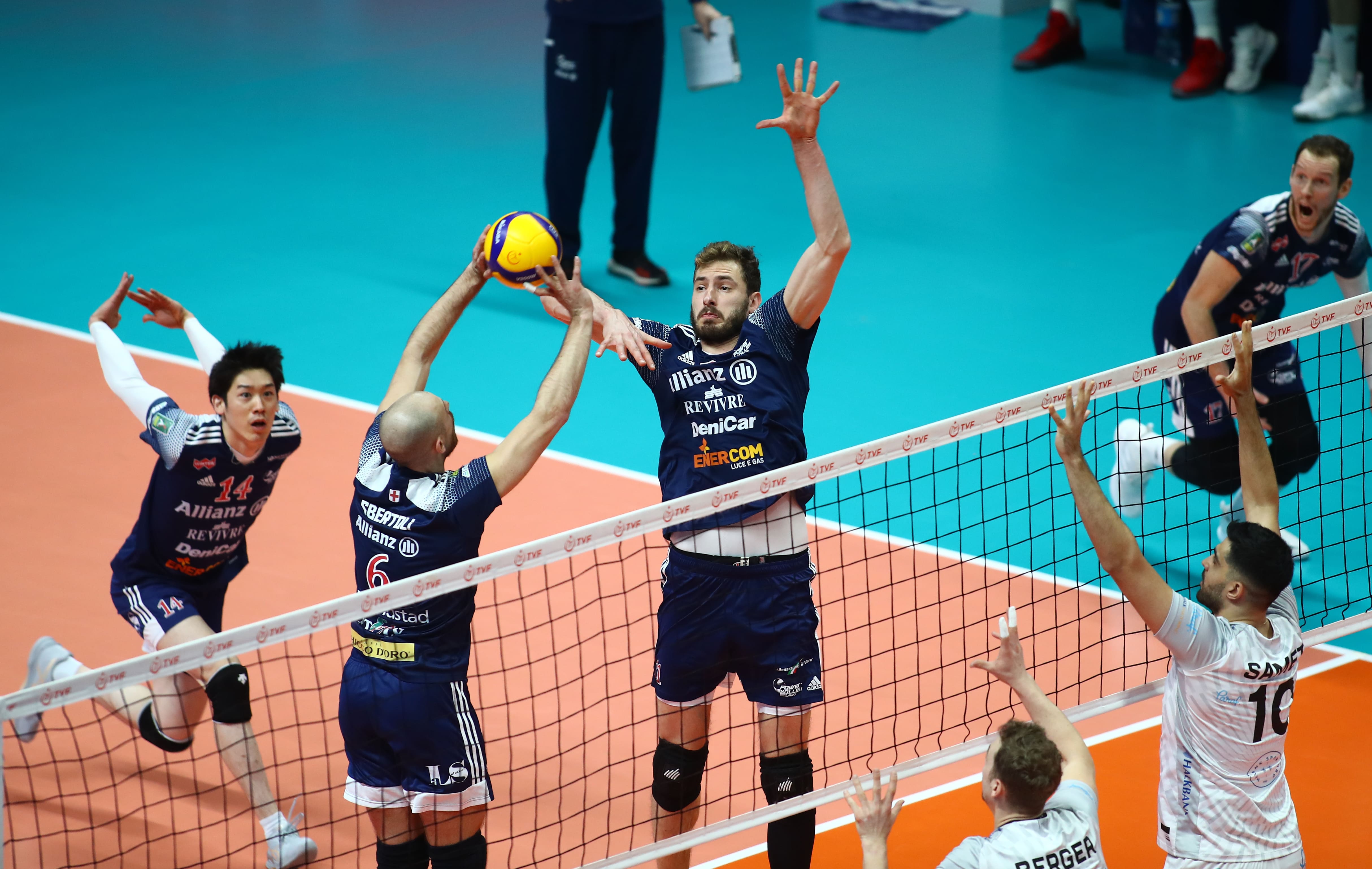 Cev Challenge Cup maschile: l’Allianz Powervolley Milano in campo nella semifinale di ritorno