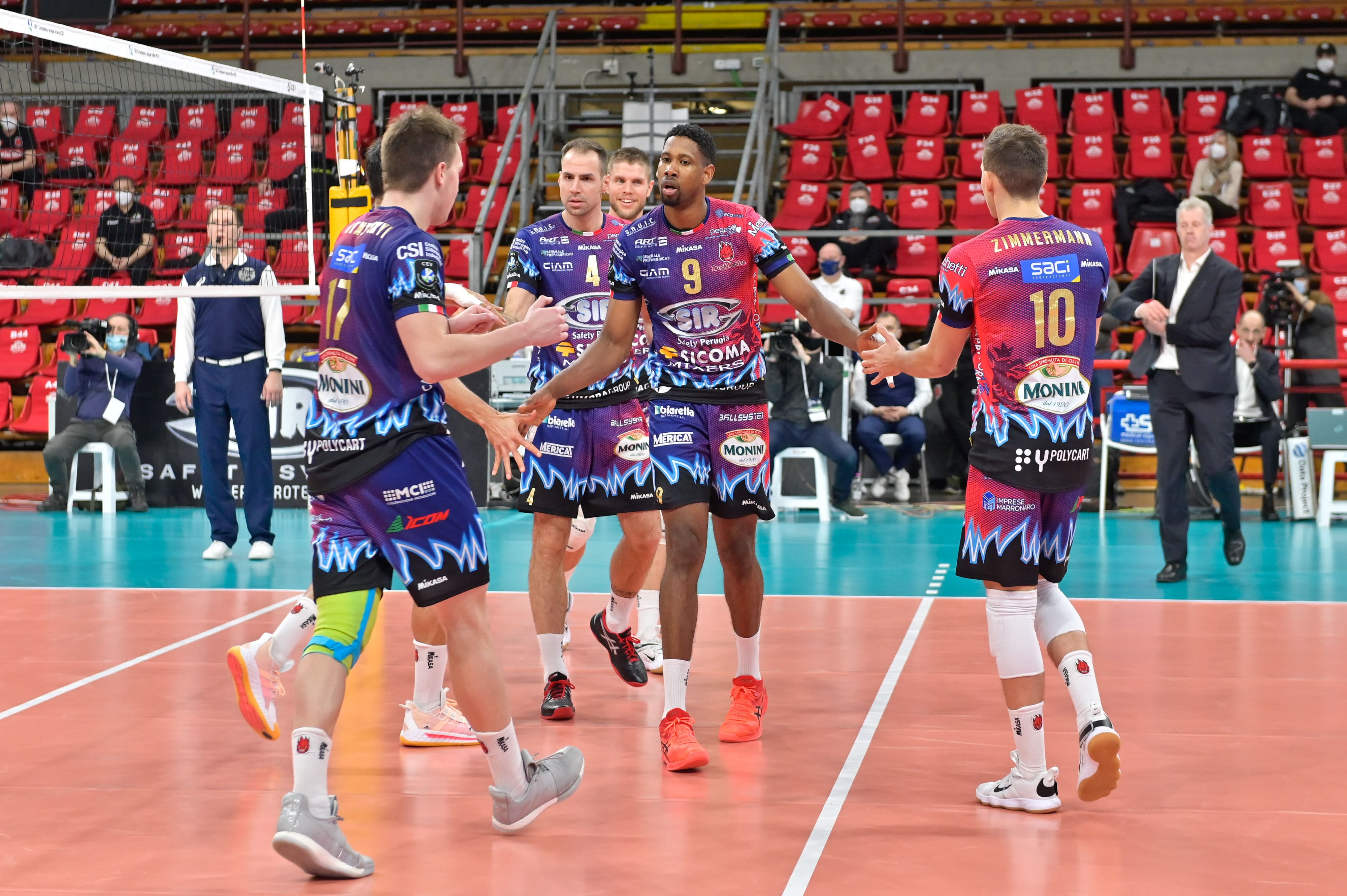 Champions League maschile: vittorie per Trento e Perugia