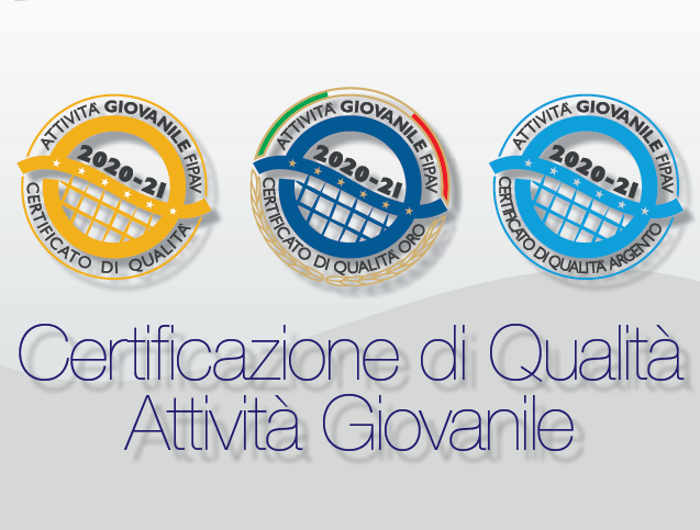 Certificazione di Qualità Settore Giovanile 2020-21