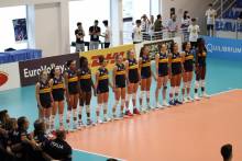 Le azzurrine di Luca Pieragnoli a Cerignola (Foto Divito)