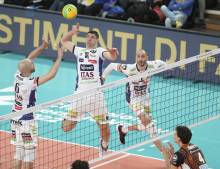 Champions League maschile: Trentino Itas fa sua l'andata dei quarti di finale